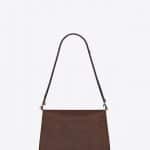 Saint Laurent Vintage Brown Amalia Satchel Bag