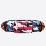 Valentino Multicolor Camoushuffle Skateboard Holder