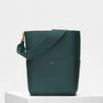 Celine Amazone Soft Grained Calfskin Sangle Bucket Bag