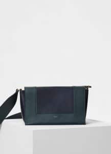 Celine Amazone/Dark Navy Medium Frame Bag