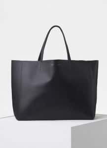 Celine Black Horizontal Cabas Bag