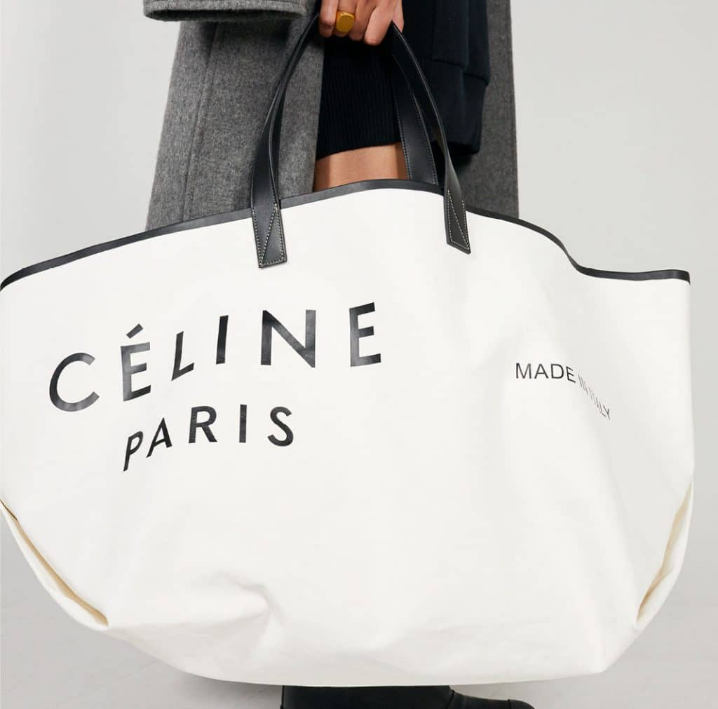 Celine Horizontal Cabas Canvas Bag Reference Guide - Spotted Fashion