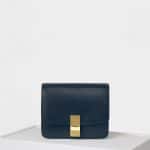 Celine Navy Blue Small Classic Box Bag
