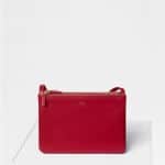 Celine Red Large Trio Bag