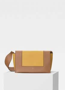 Celine Tan/Sunflower Medium Frame Bag