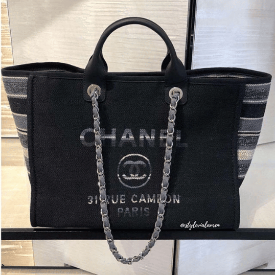Chanel Deauville Bags From Métiers d’Art 2018 Collection - Spotted Fashion