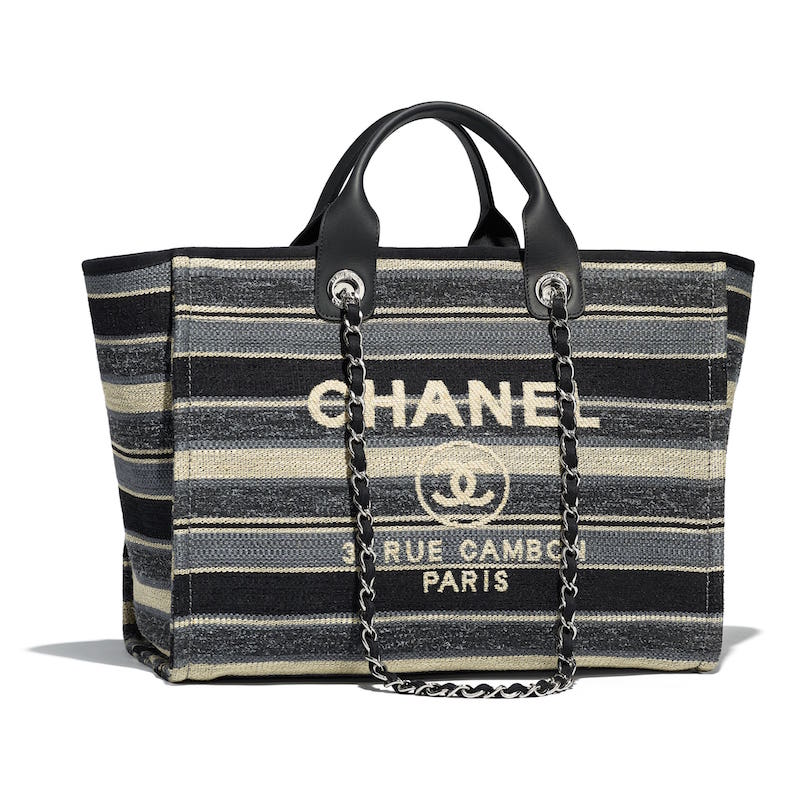 Chanel 2022 Medium Deauville Shopping Tote