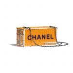 Chanel Yellow Evening In Hamburg Minaudiere Bag