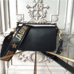 Dior Black J'adior with Logo Embellished Strap