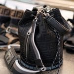 Fendi Black FF Mini Bucket Bag - Spring 2019