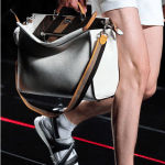 Fendi White Peekaboo Bag - Spring 2019