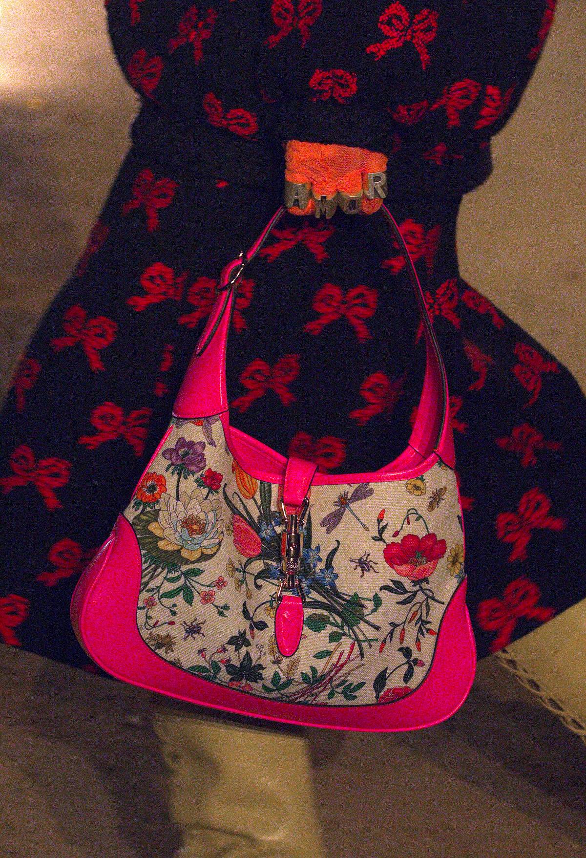 Gucci Pink Floral Hobo Bag - Cruise 2019
