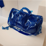 Louis Vuitton Blue Monogram Keepall Bag - Spring 2019