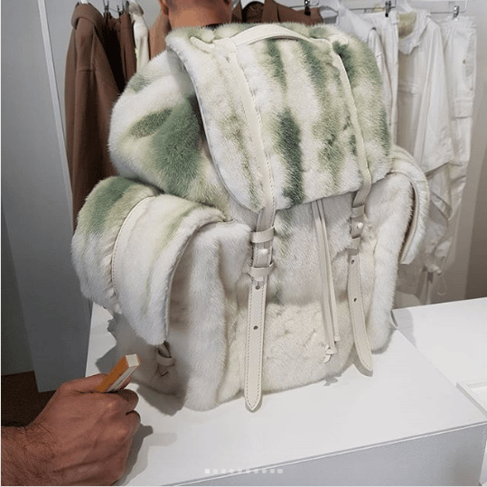 Louis Vuitton Mink Fur Backpack (2022)