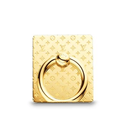 Louis Vuitton Yellow Gold Nanogram Ringing