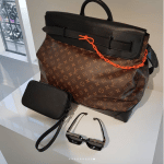 Louis Vuitton Monogram Canvas Steamer and Black Monogram Clutch Bag - Spring 2019