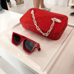 Louis Vuitton Red Crocodile Clutch Bag - Spring 2019