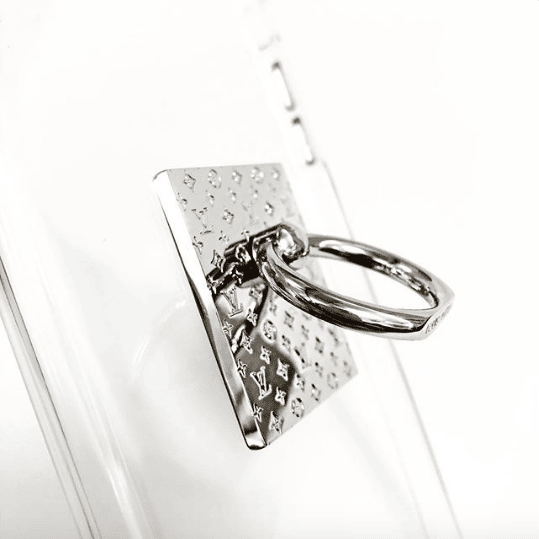 OhlalaLynnie: LOUIS VUITTON NANOGRAM PHONE RING HOLDER