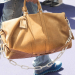 Louis Vuitton Tan Suede Keepall Bag - Spring 2019