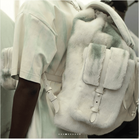 Louis Vuitton Mink Fur Backpack (2022)