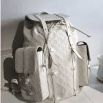 Louis Vuitton White Monogram Christopher Backpack Bag - Spring 2019