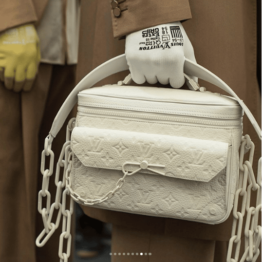 white louis vuitton bag men