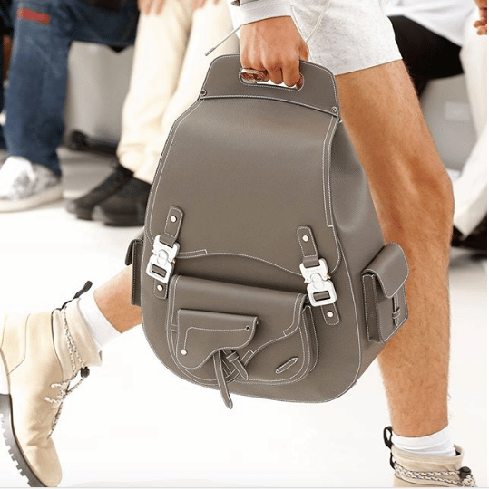 Dior Homme/Mens Summer SS19 Navy Saddle Backpack by Kim Jones