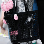 Dior Black Perforated Cannage Tote Bag - Spring 2019