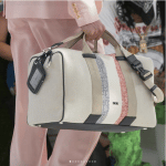 Dior White Canvas Duffle Bag - Spring 2019