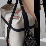 Dior White Canvas Tote Bag - Spring 2019