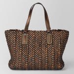 Bottega Veneta Bronze Nappa Antique Lido Bag