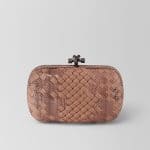 Bottega Veneta Dahlia Intrecciato Imperatrice Chain Knot Bag