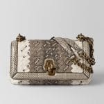 Bottega Veneta Mist Intrecciato Club Stitch Olimpia Knot Bag