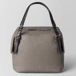 Bottega Veneta Steel Cervo Large Shoulder Bag