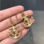 Chanel Anchor Earrings