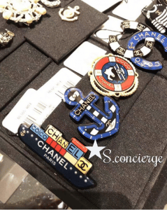 Chanel Cruise Ship and Anchor Brooches