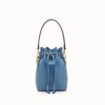 Fendi Blue Mon Tresor Small Bucket Bag