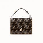 Fendi Brown FF Kan I Bag