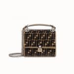 Fendi Brown Kan I Small Bag