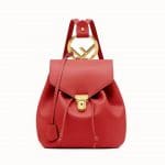 Fendi Red Backpack Bag