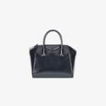 Givenchy Dark Blue Patent Small Antigona Bag