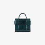 Givenchy Dark Green Iridescent Python Mini Horizon Bag