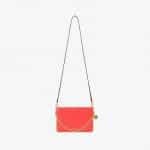 Givenchy Poppy Red Leather/Suede Cross3 Bag