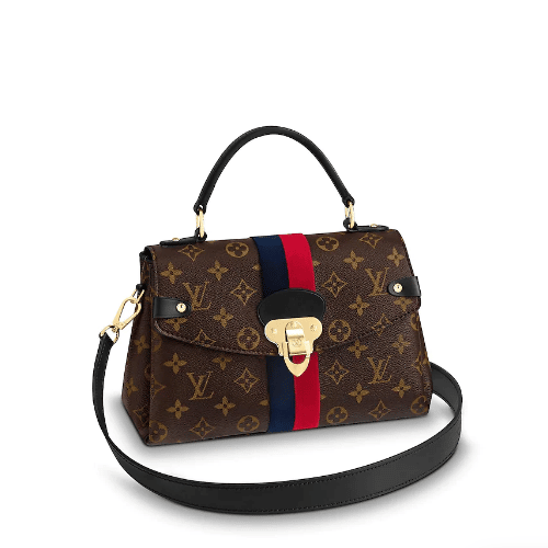 Louis Vuitton Monogram Georges MM - Brown Handle Bags, Handbags