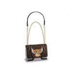 Louis Vuitton Monogram Canvas Twist MM Knit Bag