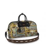 Louis Vuitton Multicolor Motherboard Print LV Week-End Bag
