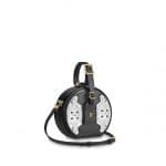 Louis Vuitton Noir Epi Metallic West Petite Boite Chapeau Bag