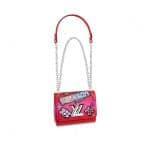 Louis Vuitton Red Kawai Blossom Twist PM Bag