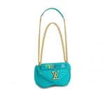 Louis Vuitton Turquoise New Wave Chain PM Bag