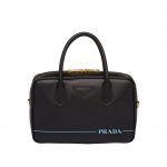 Prada Black Mirage Small Top Handle Bag